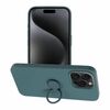 Telefoniümbris OEM Silicone Ring Case, Apple iPhone 15 Pro Max, roheline