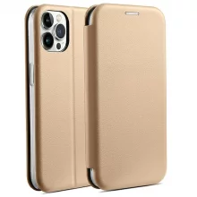 Beline Magnetic Book Case, Apple iPhone 15 Pro Max 6.7, kuldne