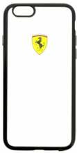Telefoniümbris Ferrari Hardcase FEHCP6BK, Apple iPhone 6/6S, must läbipaistev