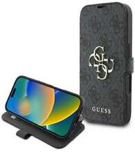 Telefoniümbris Guess 4G Metal Logo, Apple iPhone 16, must