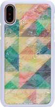 iKins SmartPhone ümbris, Apple iPhone XS/S, mosaiikvalge