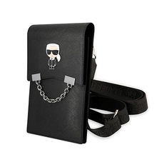 Telefoniümbris Karl Lagerfeld Ikonik Karl Chain Phone Bag, must