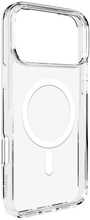 Telefoniümbris Puro Lite Mag TPU+PC, Apple iPhone 17 Pro, läbipaistev valge rõngaga