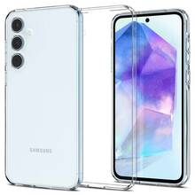 Telefoniümbris Spigen Liquid Crystal, Samsung Galaxy A55 5G, läbipaistev