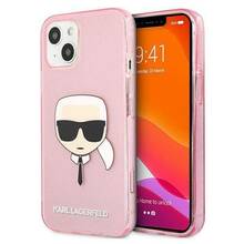 Telefoniümbris Karl Lagerfeld KLHCP13SKHTUGLP, Apple iPhone 13 mini, roosa