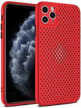 TOPT Breath telefoniümbris, Apple iPhone 11 Pro, punane