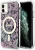 Telefoniümbris Guess GUHMN61HCFWSP Flower MagSafe, Apple iPhone 11, roosa
