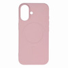Telefoniümbris Hurtel Liquid Silicone Case MagSafe, Apple iPhone 16 Plus, heleroosa