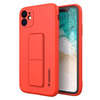 Wozinsky Kickstand Case silikoonümbris, Apple iPhone 12, punane