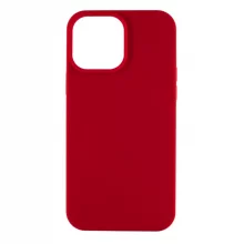 Evelatus Premium Soft Touch silikoonümbris, Apple iPhone 13 Pro Max, Chinese red