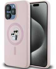 Telefoniümbris Liquid Silicone Mag Case, Karl Lagerfeld, Apple iPhone 14 Pro, roosa