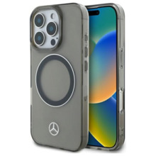 Telefoniümbris Mercedes MEHMP16X23HUOSK Ring MagSafe, Apple iPhone 16 Pro Max, hõbedane