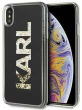 Telefoniümbris Karl Lagerfeld KLHCI65KAGBK, Apple iPhone Xs Max, must/kuldne