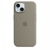 Silikoonümbris Apple Silicone Case with MagSafe, iPhone 15, clay