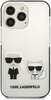 Telefoniümbris Karl Lagerfeld KLHCP13XTPEKCW, Apple iPhone 13 Pro Max, valge