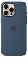 Telefoniümbris Apple Silicone Case with MagSafe, Apple iPhone 16 Pro Max, denim