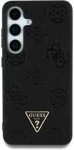 Telefoniümbris Guess Grained Hot Stamp Peony Pattern, Samsung Galaxy S25 Ultra, must