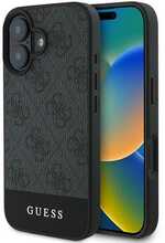 Telefoniümbris Guess GUHCP16MG4GLGR 4G Bottom Stripe, Apple iPhone 16 Plus 6.7, hall