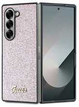 Telefoniümbris Guess PC/TPU Glitter Flakes, Samsung Galaxy Z Fold 6, roosa