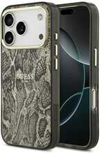 Guess Python Pattern MagSafe ümbris, Apple iPhone 17 Pro, pruun