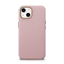 Telefoniümbris iCarer Litchi Leather WMI14220711-PK, Apple iPhone 14 Plus, roosa
