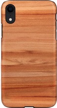 Telefoniümbris Man&Wood, Apple iPhone XR, cappuccino valge