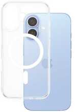 Telefoniümbris Panzer Glass HardCase 1291, Apple iPhone 16 6.1, valge MagSafe