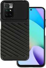 Thunder TPU ümbris, Xiaomi Redmi 10, must, Topt