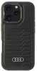 Telefoniümbris Audi Synthetic Leather AU-TPUPCMIP16P-GT/D3-BK, Apple iPhone 16 Pro, must