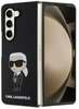 Telefoniümbris Karl Lagerfeld KLHCZFD5SNIKBCK Silicone Ikonik, Samsung Galaxy Z Fold 5, must