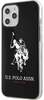 Telefoniümbris U.S. Polo ASSN USHCP12LTPUHRBK, Apple iPhone 12 Pro Max, must