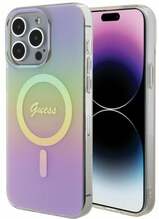 Telefoniümbris Guess GUHMP15LHITSP IML Iridescent MagSafe, Apple iPhone 15 Pro, roosa
