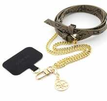 Guess GUOUC4MG4EW 4G Chain CBDY rihmaga universaalne telefoniümbris, pruun