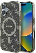Telefoniümbris Guess IML 4G Background MagSafe GUHMP16MH4DTEW, Apple iPhone 16 Plus, pruun
