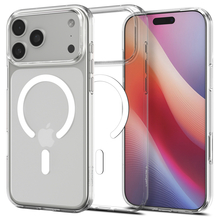 Telefoniümbris Spigen Liquid Crystal MagSafe ACS10394, Apple iPhone 17 Pro Max, läbipaistev/valge