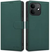 Tech-Protect Wallet ümbris, Xiaomi Redmi Note 17 Pro 5G, roheline