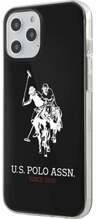 Telefoniümbris U.S. Polo ASSN USHCP12LTPUHRBK, Apple iPhone 12 Pro Max, must