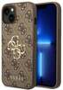 Telefoniümbris Guess GUHCP15S4GMGBR 4G Big Metal Logo, Apple iPhone 15, pruun
