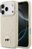 Telefoniümbris Karl Lagerfeld Karl Pin MagSafe, Apple iPhone 17 Pro, beež