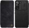 Telefoniümbris Nillkin Qin Leather Pro, Samsung Galaxy S22 Plus, must