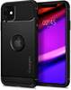 Telefoniümbris Spigen Rugged Armor, Apple iPhone 11, must