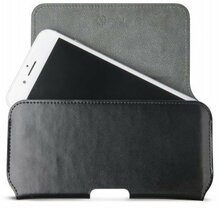 Telefoniümbris CELLY Beltpro Case XL, must