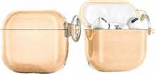 Glitter kate Hurtel, Apple AirPods 4, kuldne
