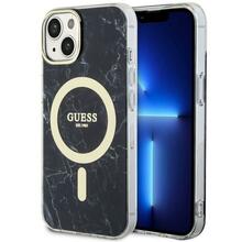 Telefoniümbris Guess GUHMP14MPCUMAK Marble MagSafe, Apple iPhone 14 Plus / 15 Plus 6.7, must