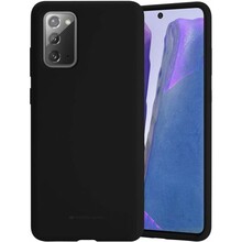 Telefoniümbris Mercury Silicone Case, Samsung Galaxy Note 20 N980, must