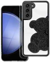 Telefoniümbris OEM TEDDY BEAR, Samsung Galaxy A56 5G, must