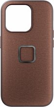 Telefoniümbris Peak Design Mobile Everyday Fabric Case M-MC-BK-RD-2, Apple iPhone 15 Pro, redwood