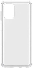 Telefoniümbris Samsung EF-QA125TTEGEU Soft Clear Cover, Samsung Galaxy A12, läbipaistev