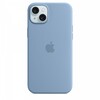 Telefoniümbris Apple Silicone Case with MagSafe MT193ZM/A, Apple iPhone 15 Plus, winter blue