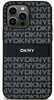 Telefoniümbris DKNY DKHCS24SPRTHSLK Leather Mono Stripe & Metal Logo, Samsung Galaxy S24, must
